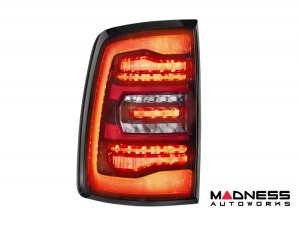 Dodge Ram LED Taillights - XB Series - Morimoto - Red - 2009-2018